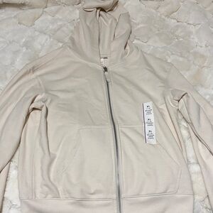 Kids Cream Hoodie Jacket